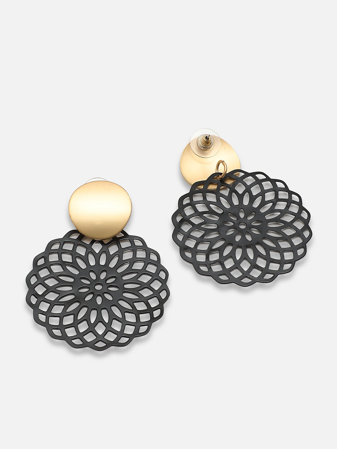 GOLD PLATED PARTY DESIGNER DROP EARRING FOR WOMEN