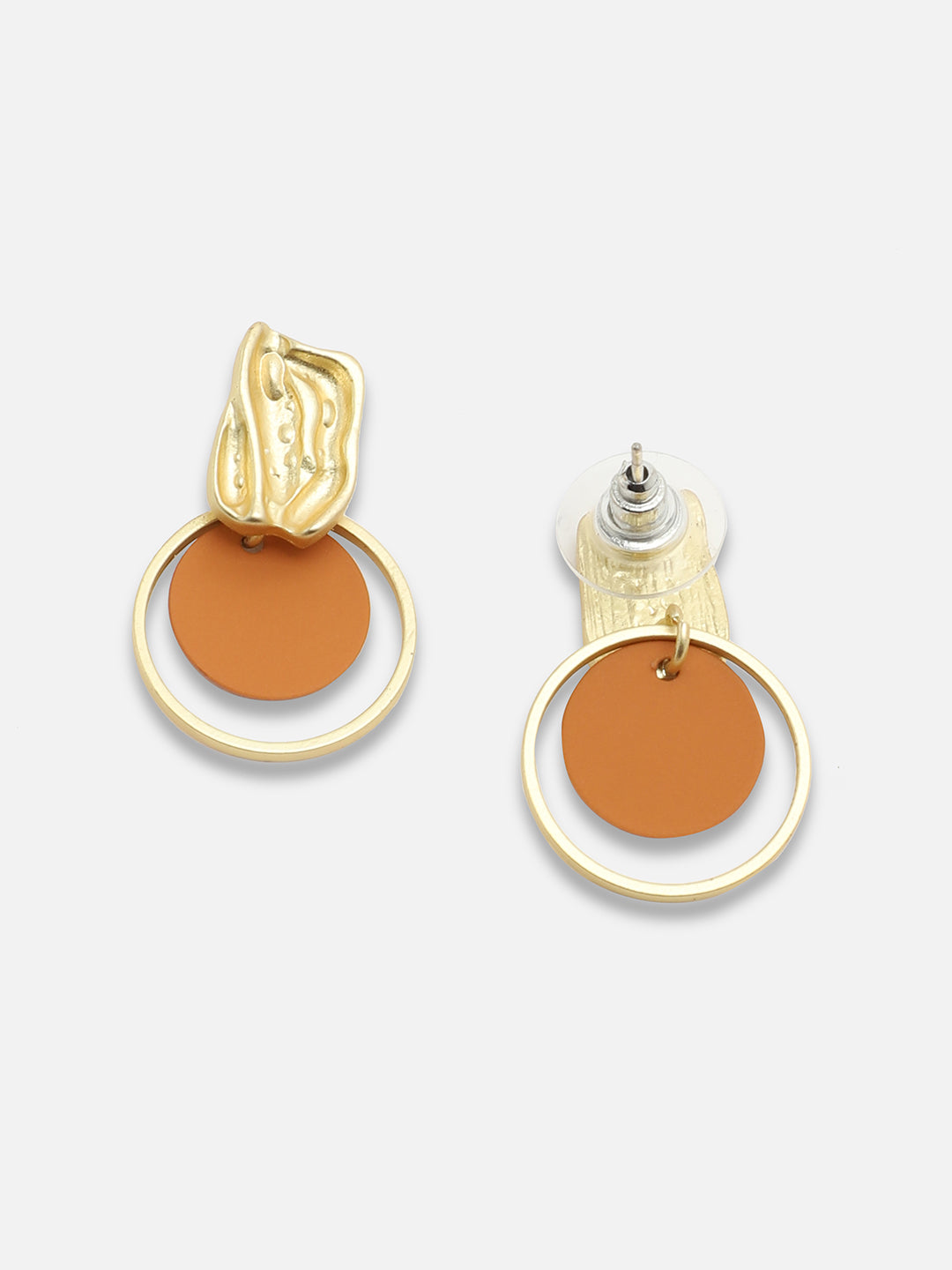 GOLD PLATED PARTY DESIGNER DROP EARRING FOR WOMEN