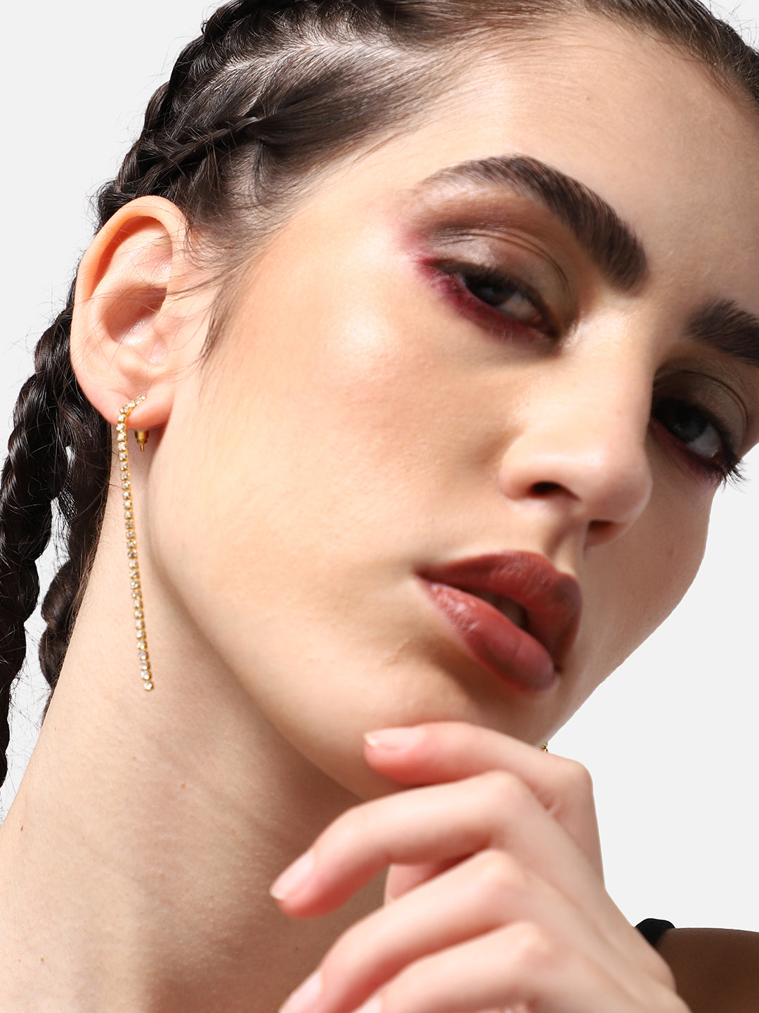 Louise Modern Drop Elegant Earrings