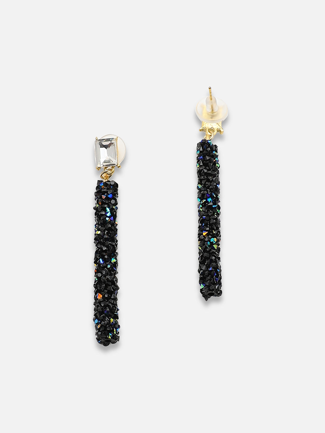 Gold Plated Party Designer Stone Drop Earring For Women