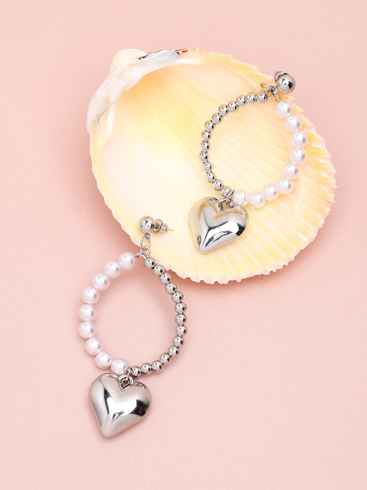 GOLD PLATED PARTY DESIGNER STONE DROP EARRING FOR WOMEN