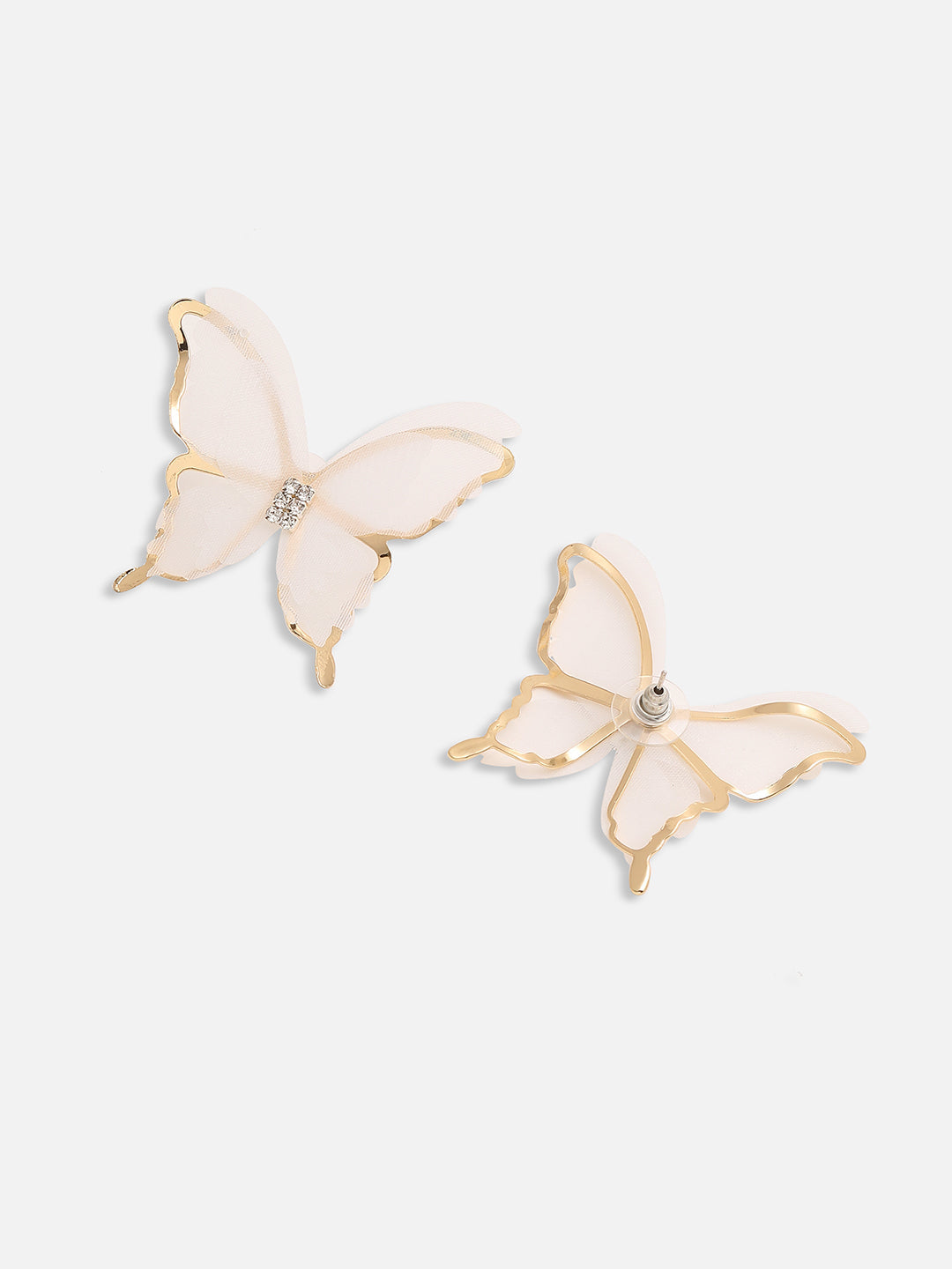 GOLD PLATED PARTY DESIGNER STUD FOR WOMEN