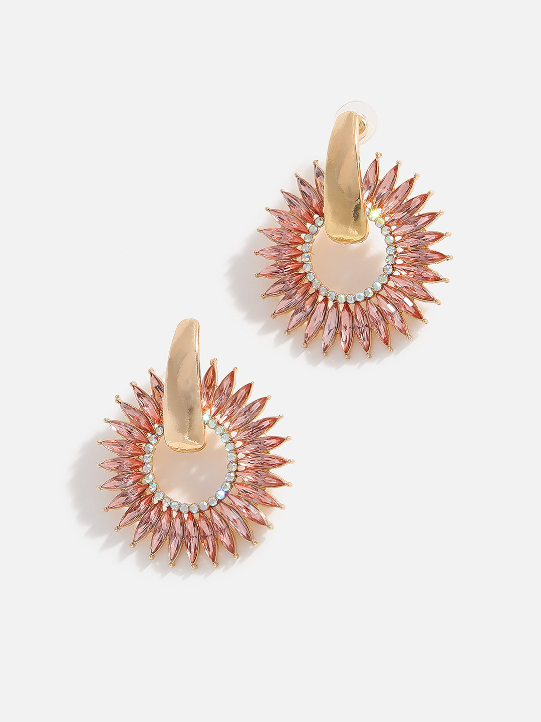 Gold Plated Designer Drop Earrings