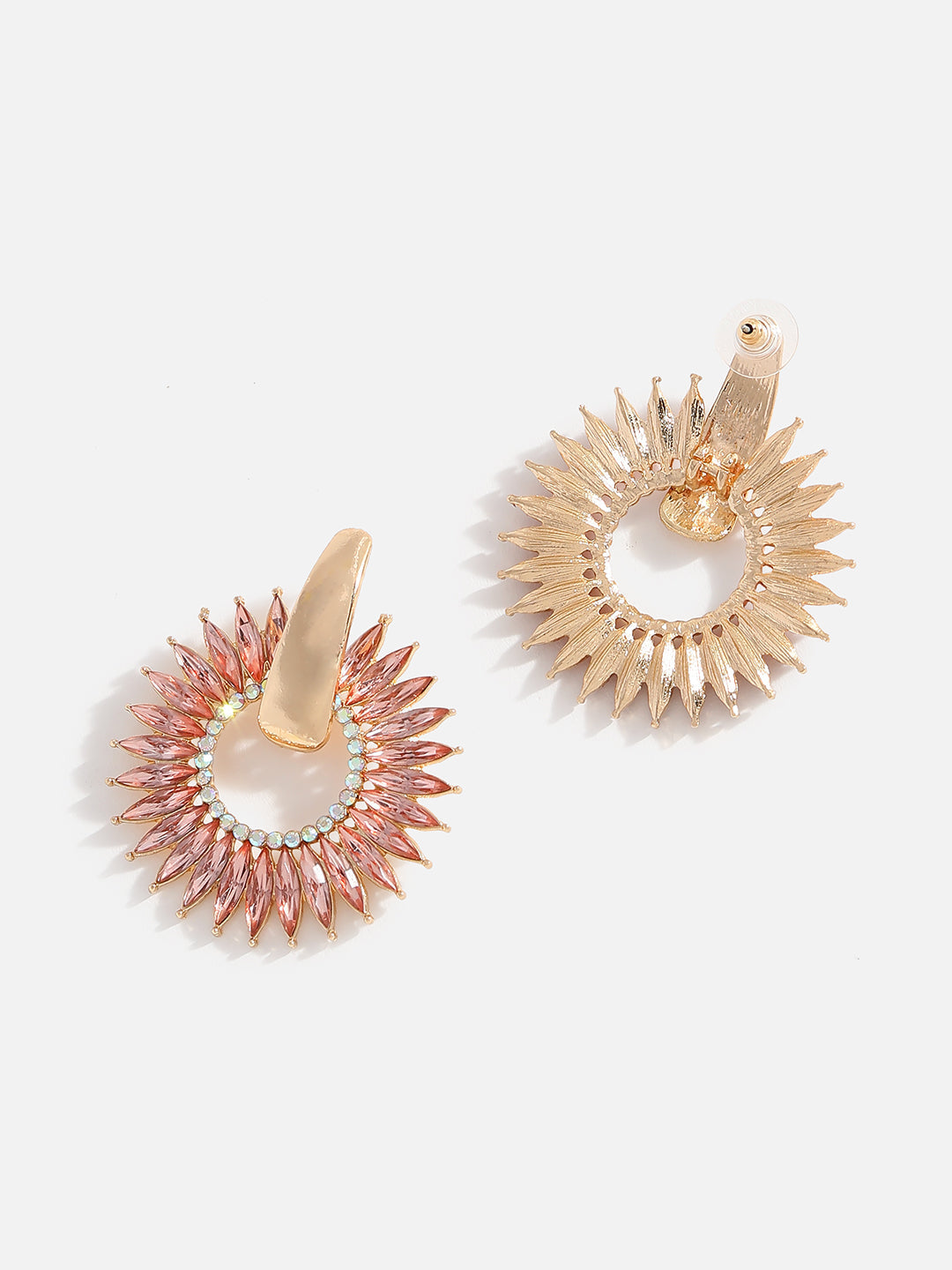 Gold Plated Designer Drop Earrings