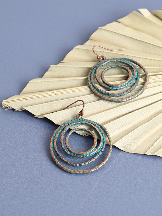 Gold Plated Drop Earrings