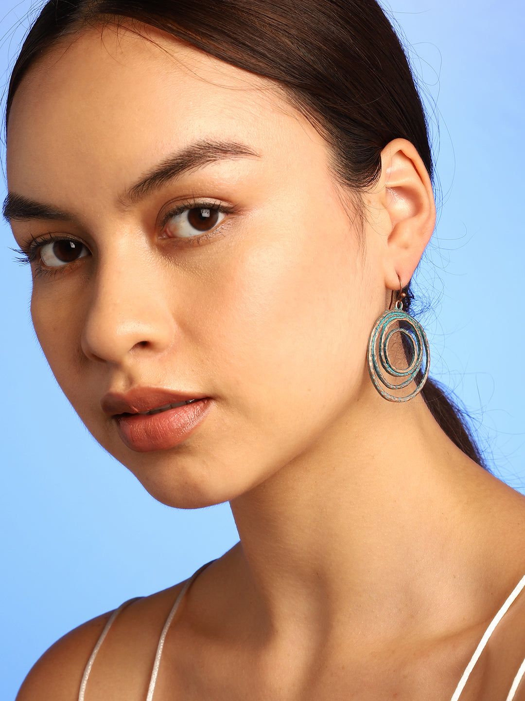 Gold Plated Drop Earrings