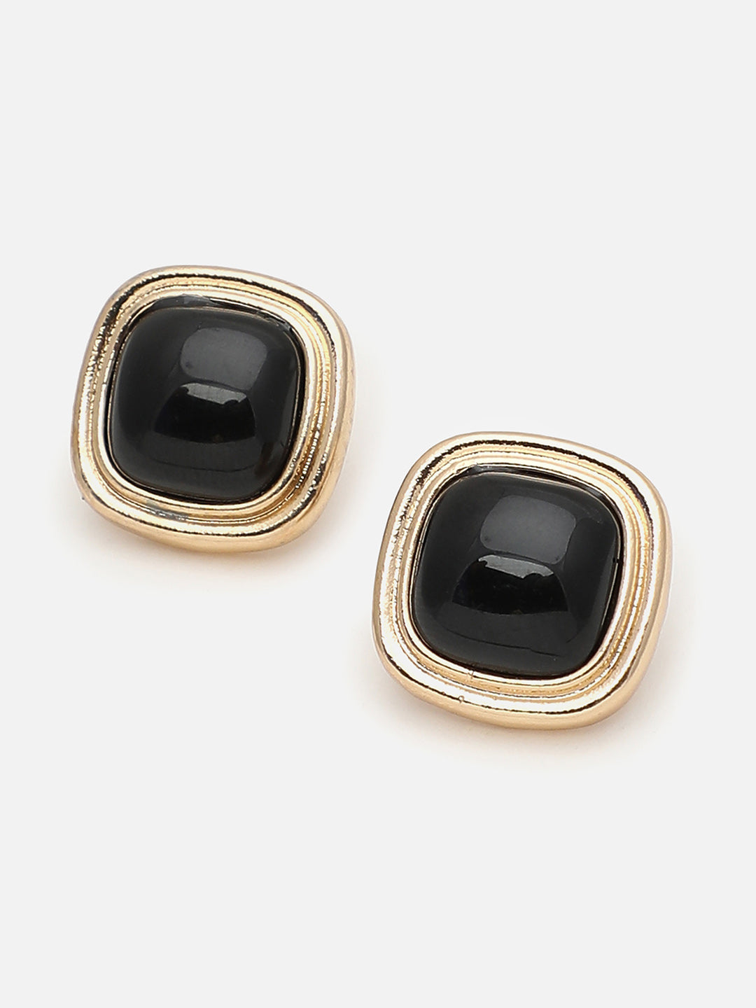 Gold Plated Party Designer Stone Stud For Women