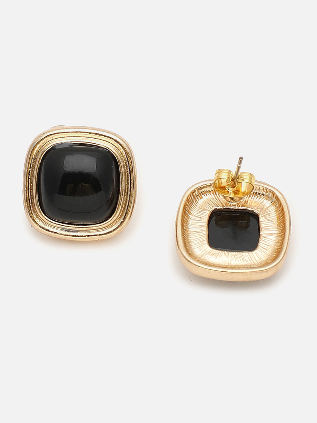 Gold Plated Party Designer Stone Stud For Women