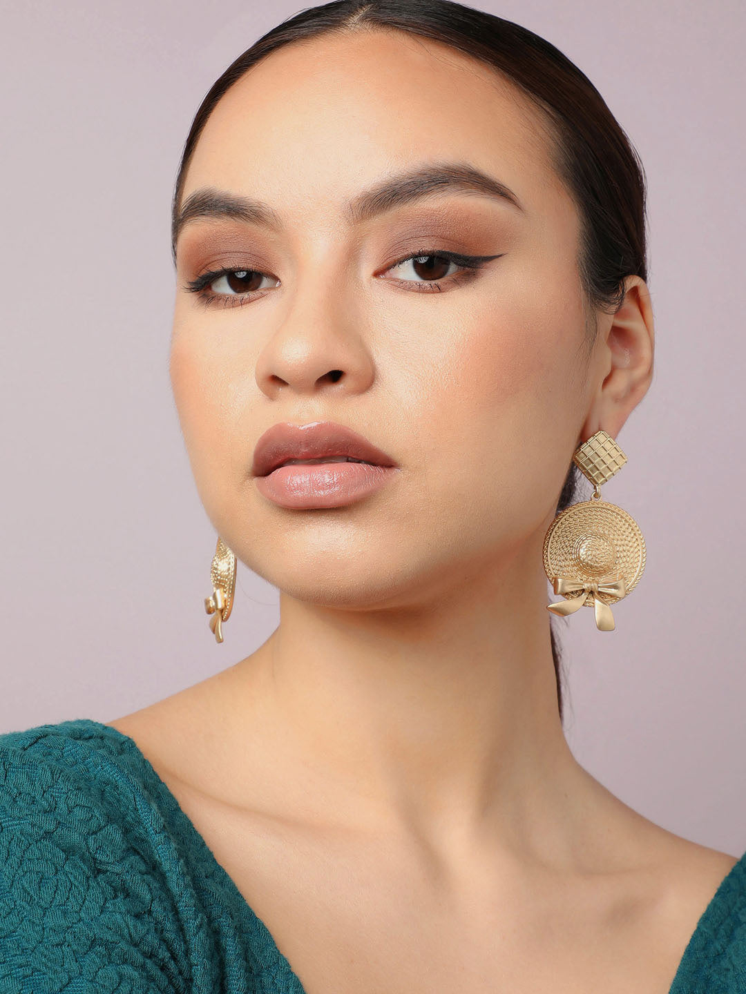 Gold Plated Party Designer Drop Earring For Women