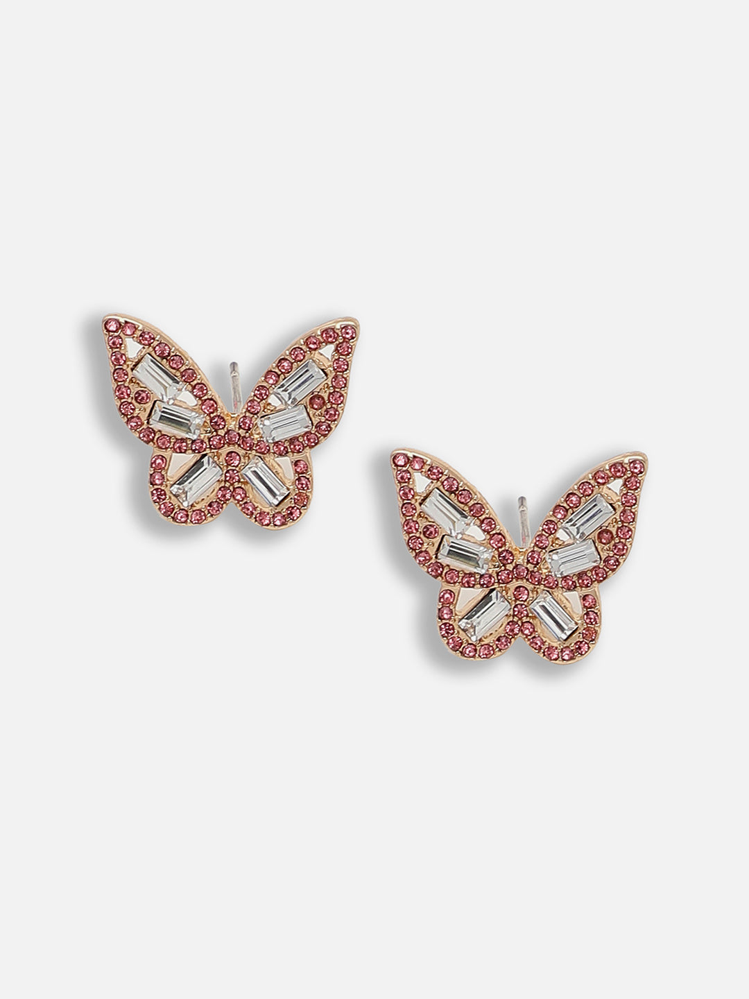 Gold Plated Party Designer Stone Stud For Women