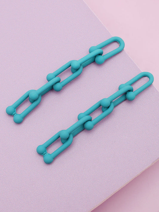 Gold Plated Party Designer Stone Drop Earring For Women