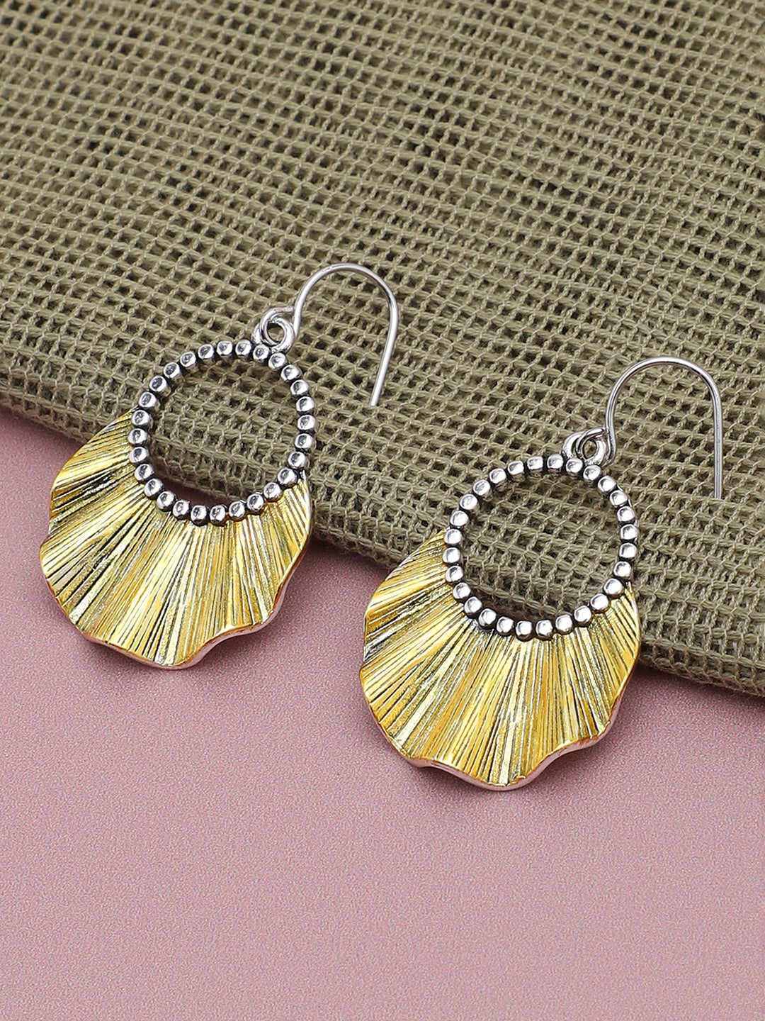 Gold Plated Party Designer Stone Drop Earring For Women