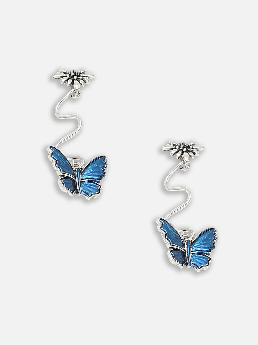Gold Plated Party Designer Stone Drop Earring For Women