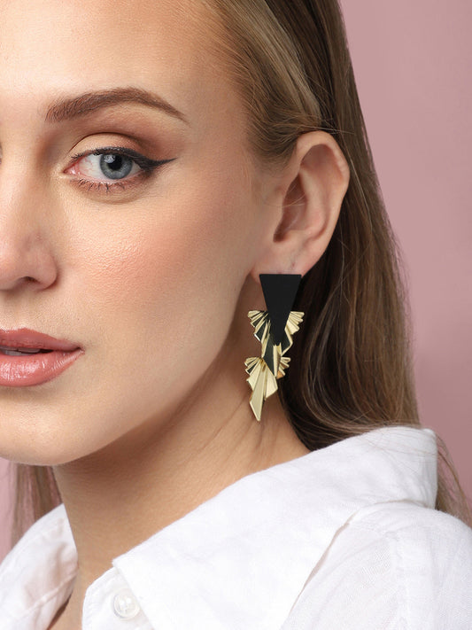 Gold Plated Party Designer Drop Earring For Women