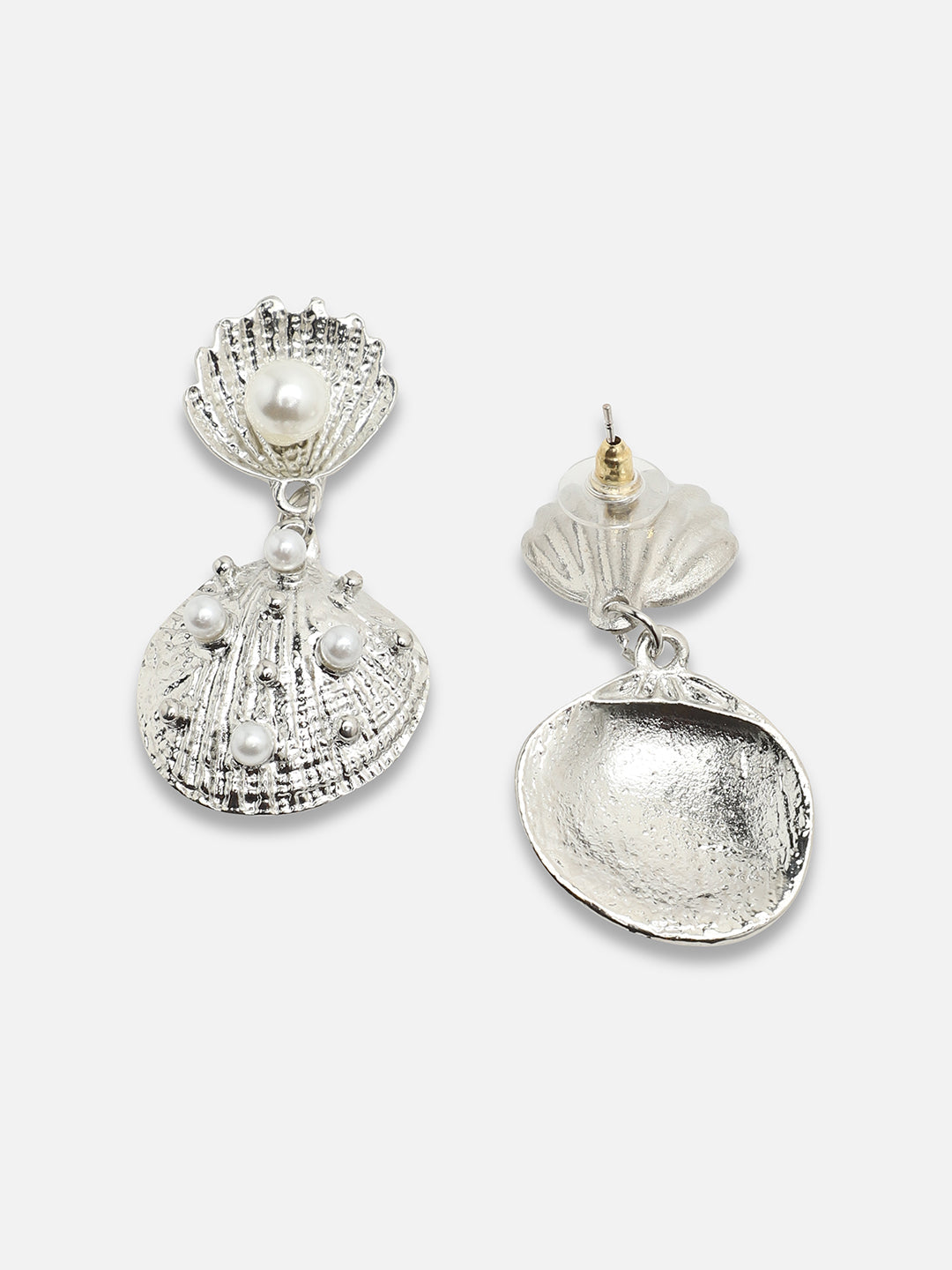 Silver Plated Party Designer Stone Drop Earring For Women