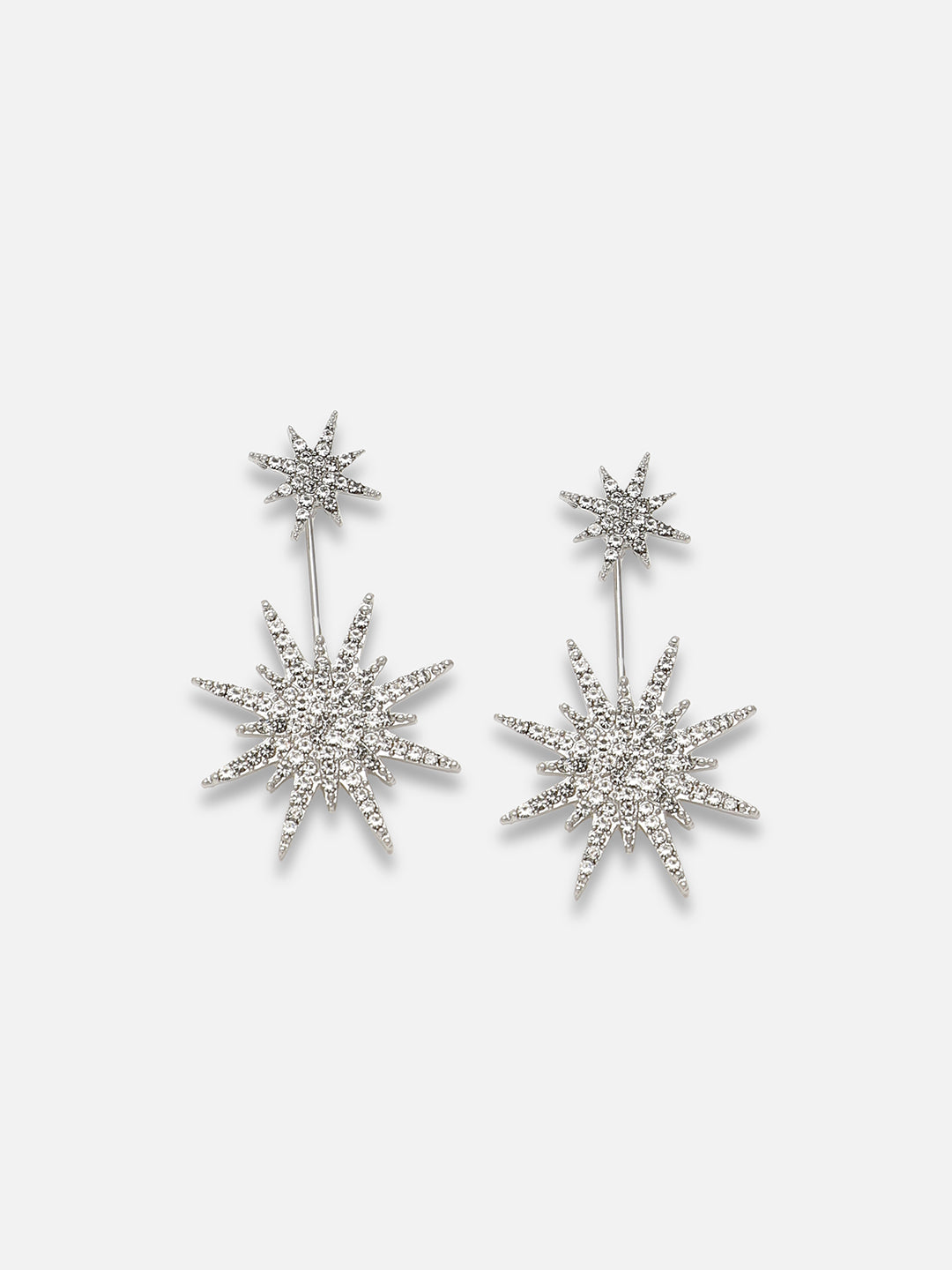 Gold Plated Party Designer Stone Drop Earring For Women