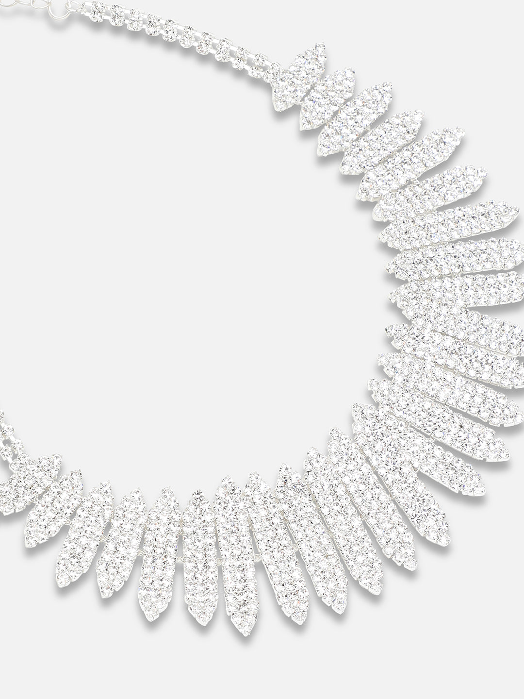 Gold Plated Party Designer Stone Necklace And Earring Set For Women