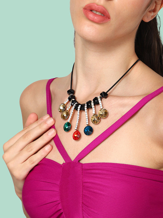 Rainbow Sparkle Necklace