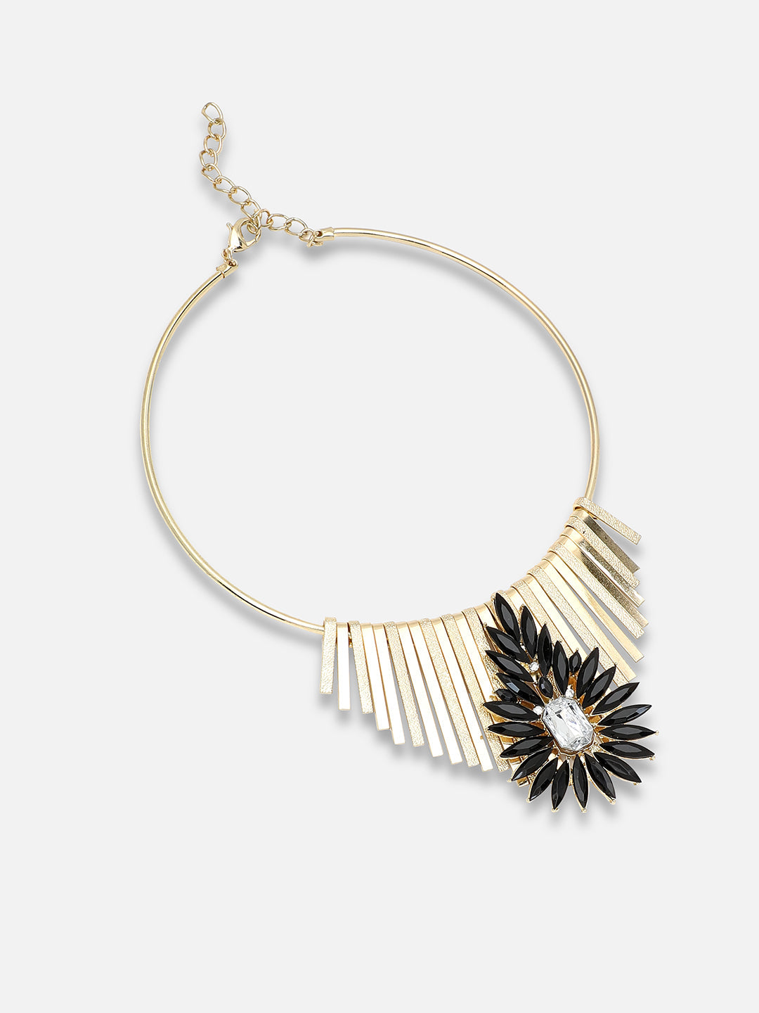 Gold Plated Party Designer Stone Necklace