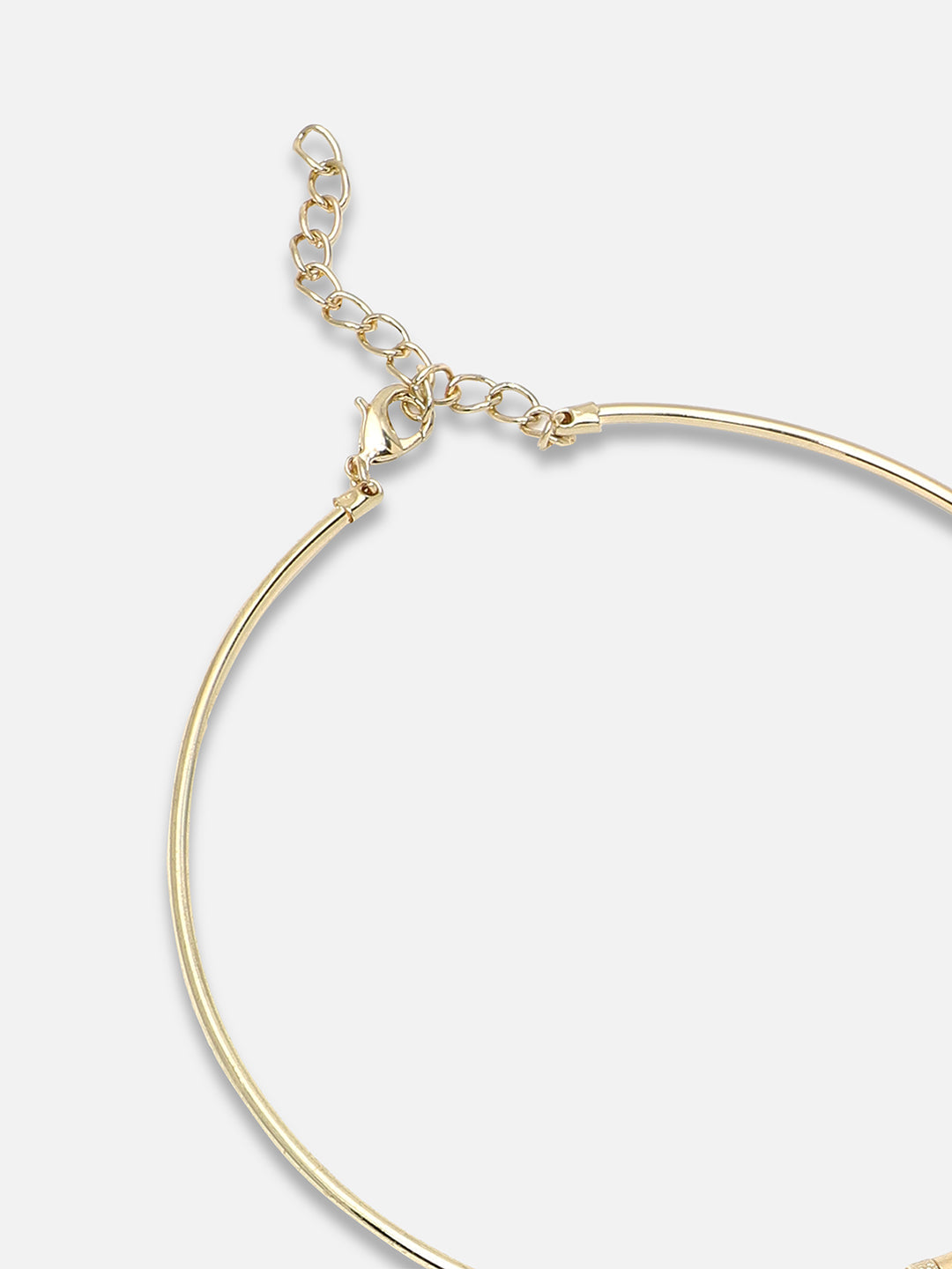 Gold Plated Party Designer Stone Necklace