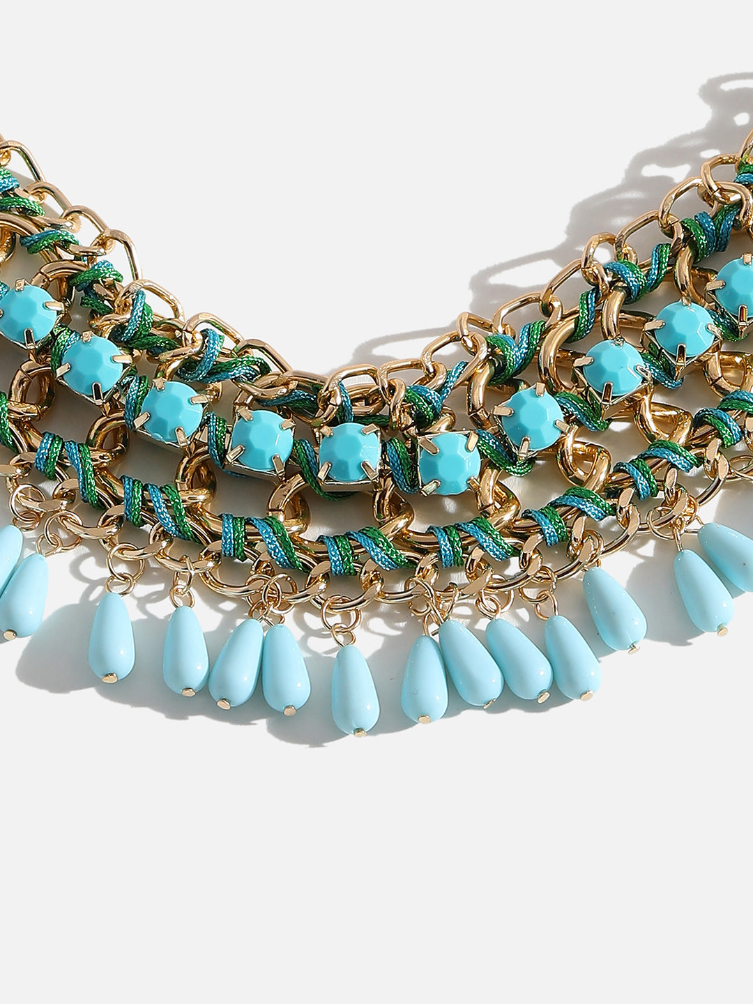Blue Statement Choker