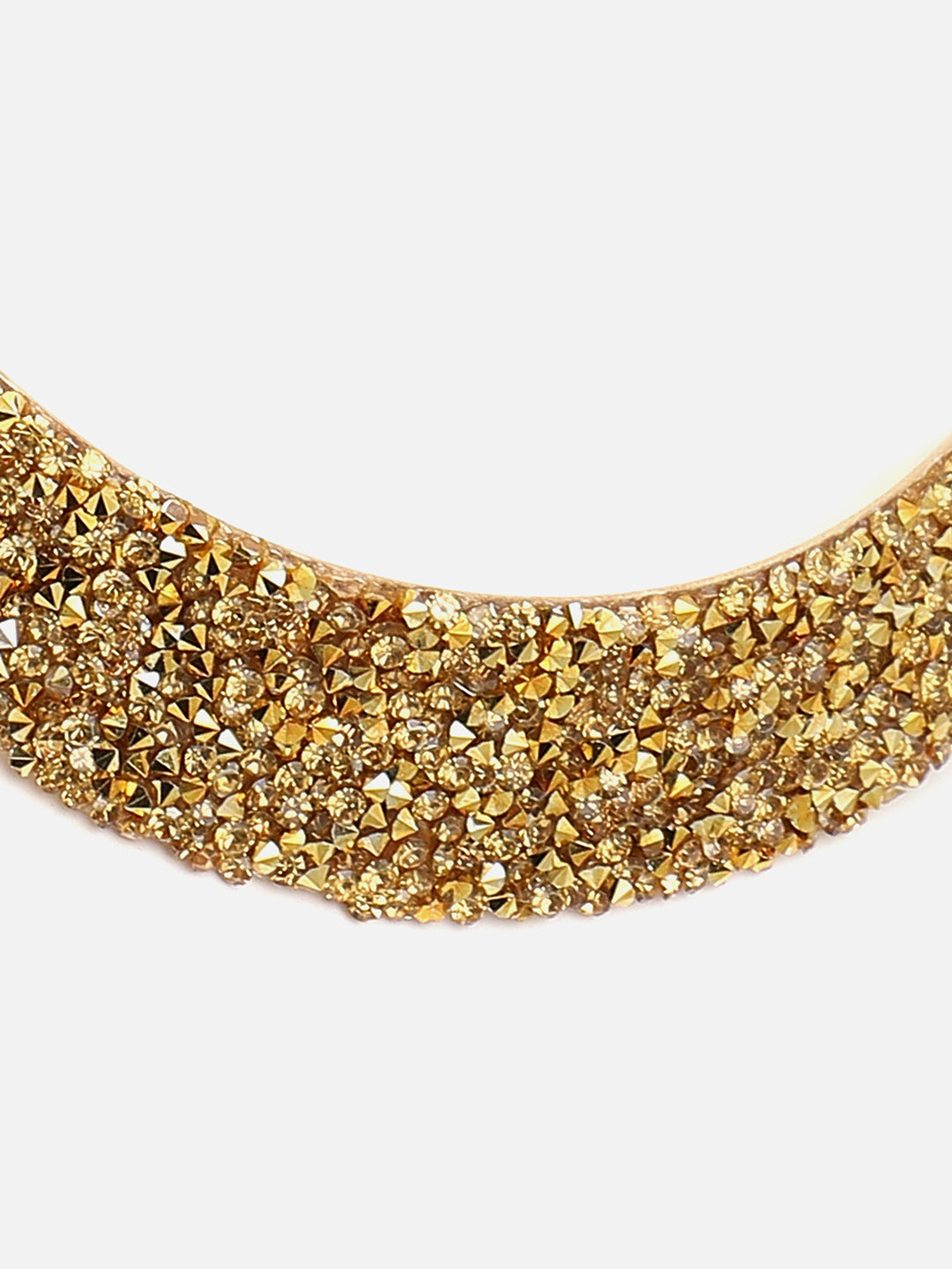 SOHI GOLD PLATED STONES JEWELLERY SET