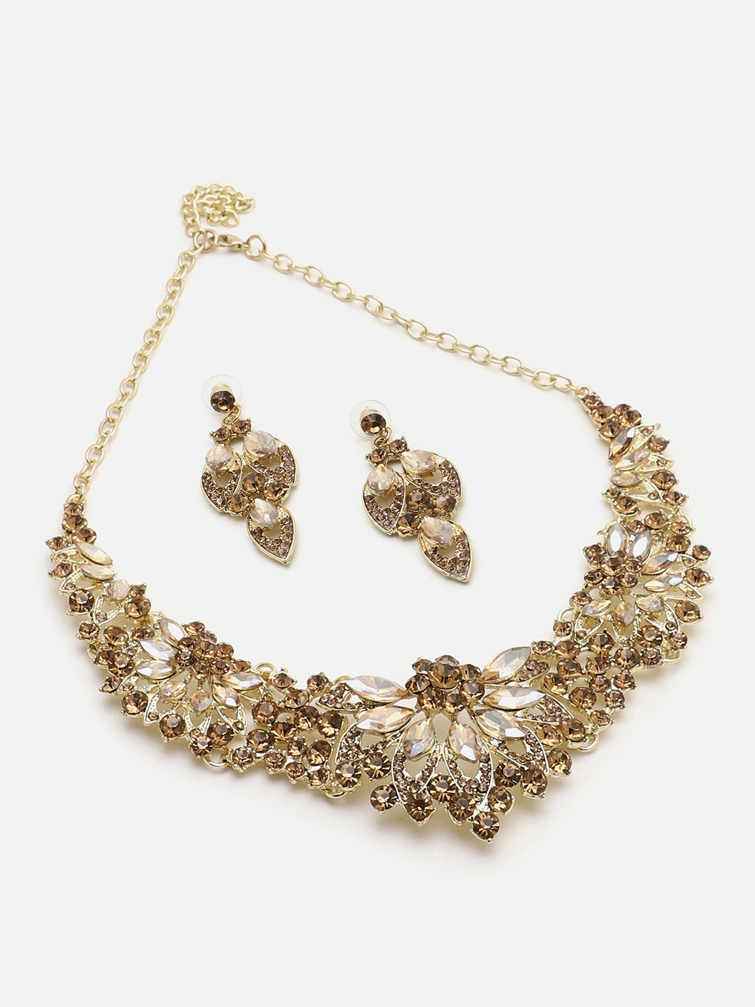 SOHI GOLD STONES NECKLACE