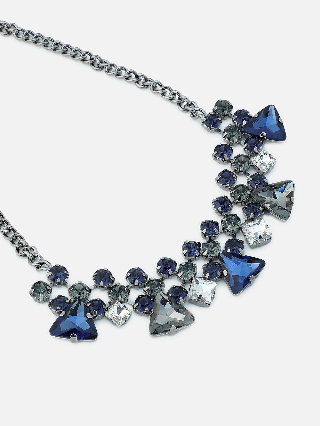 Gold Plated Party Designer Stone Necklace For Women