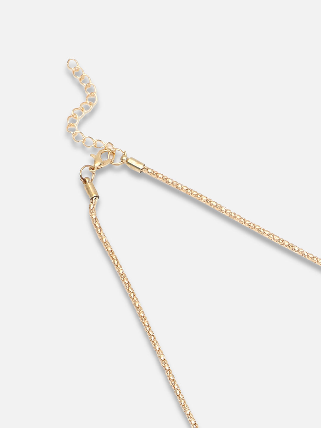 Gold Plated Party Designer Stone Necklace For Women