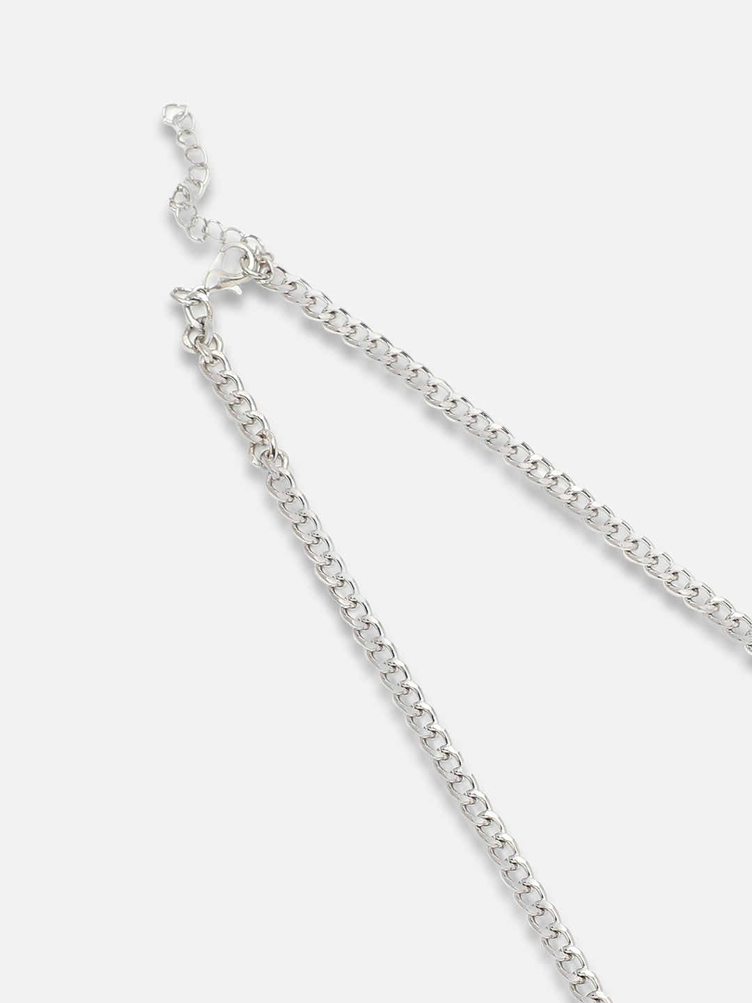 Silver Plated Party Designer Stone Necklace For Women