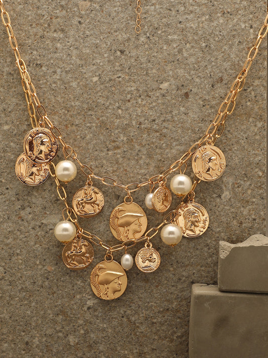 Gold Plated Designer Necklace