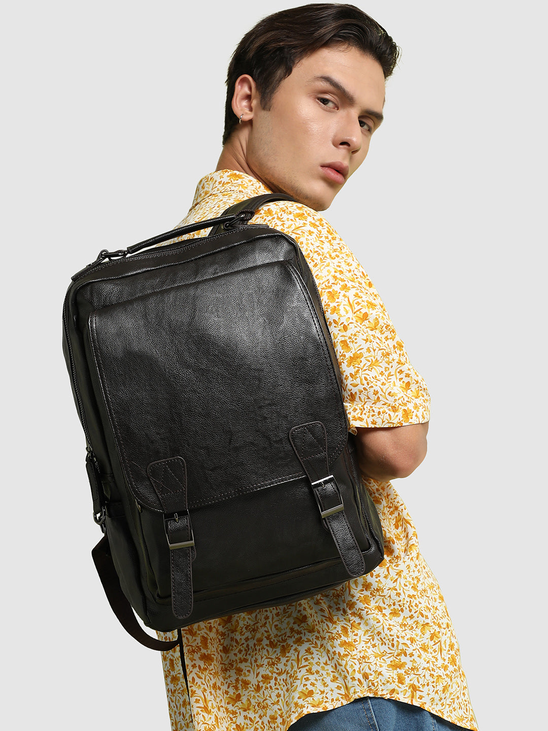 The Maverick Backpack - Umber Brown