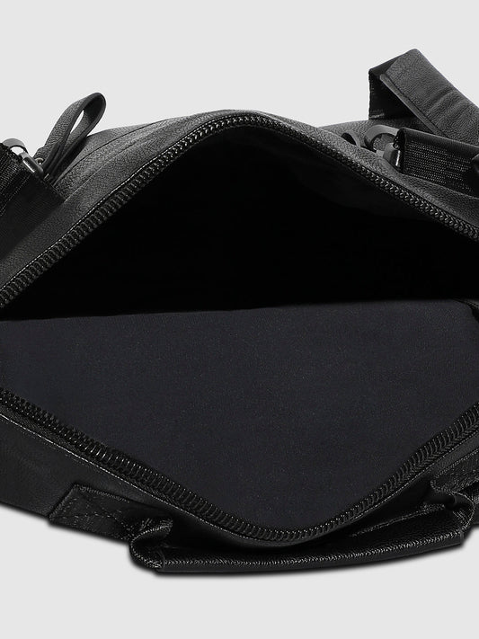 The Everyday Essential Laptop Bag - Coal Black