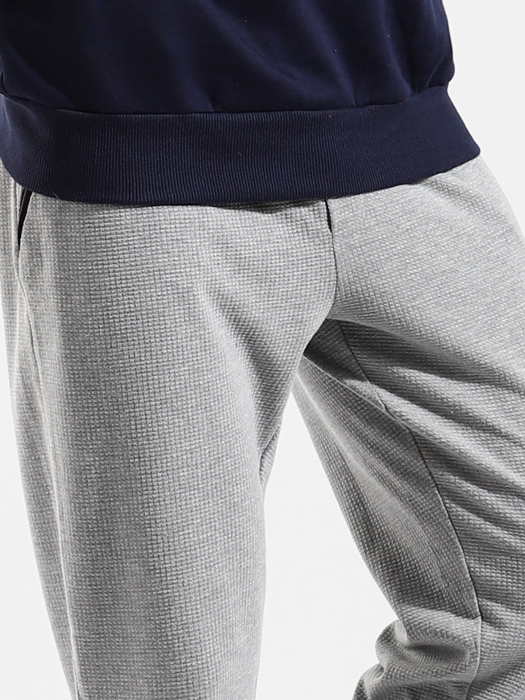 COTTON COLOUR-BLOCKED REGULAR FIT TRACKSUIT FOR CASUAL WEAR