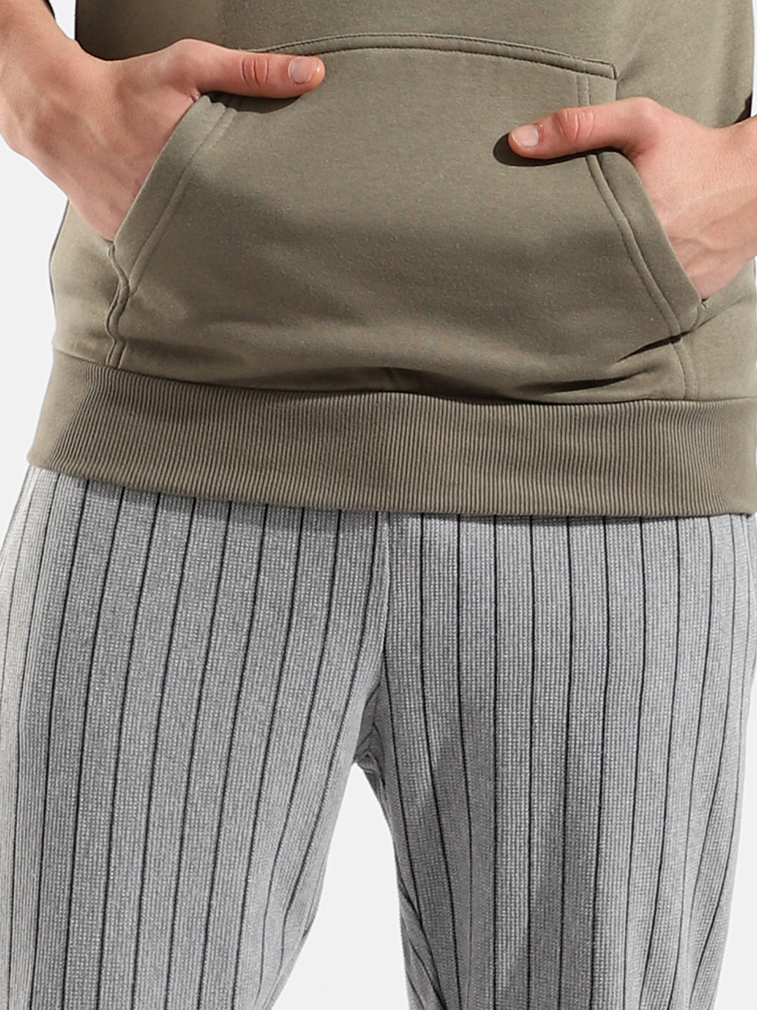 COTTON SOLID REGULAR FIT TRACKSUIT FOR CASUAL WEAR