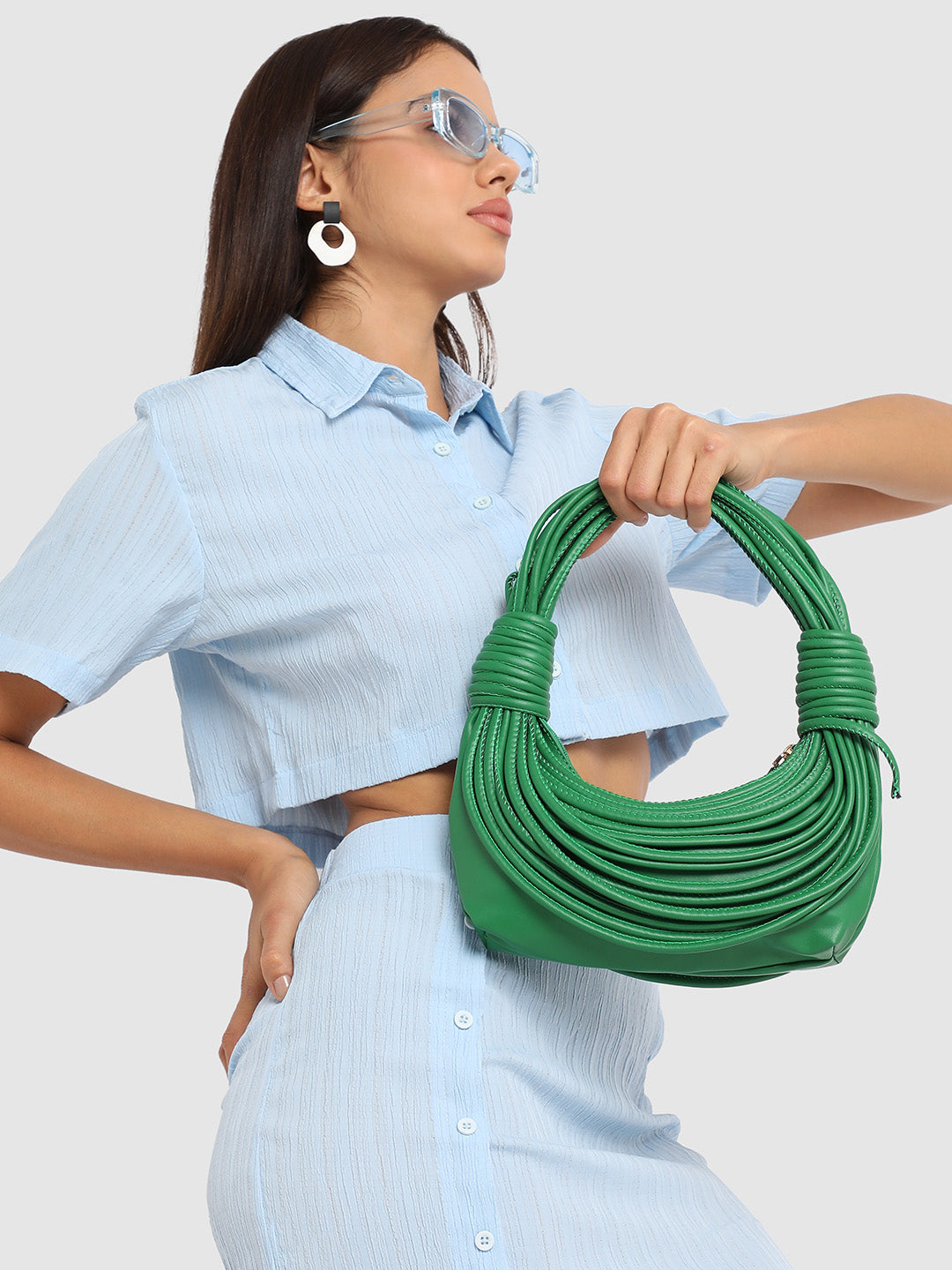 Wire Handbag - Green