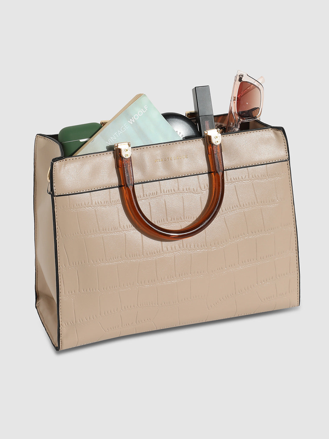 Everyday Scale Handbag - Beige