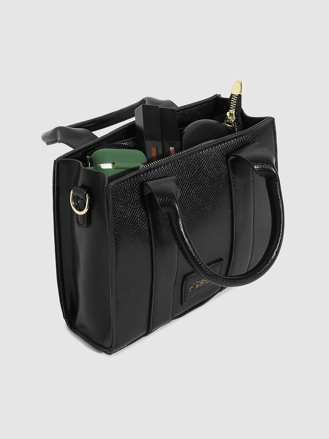 Scale Mini Handbag - Black