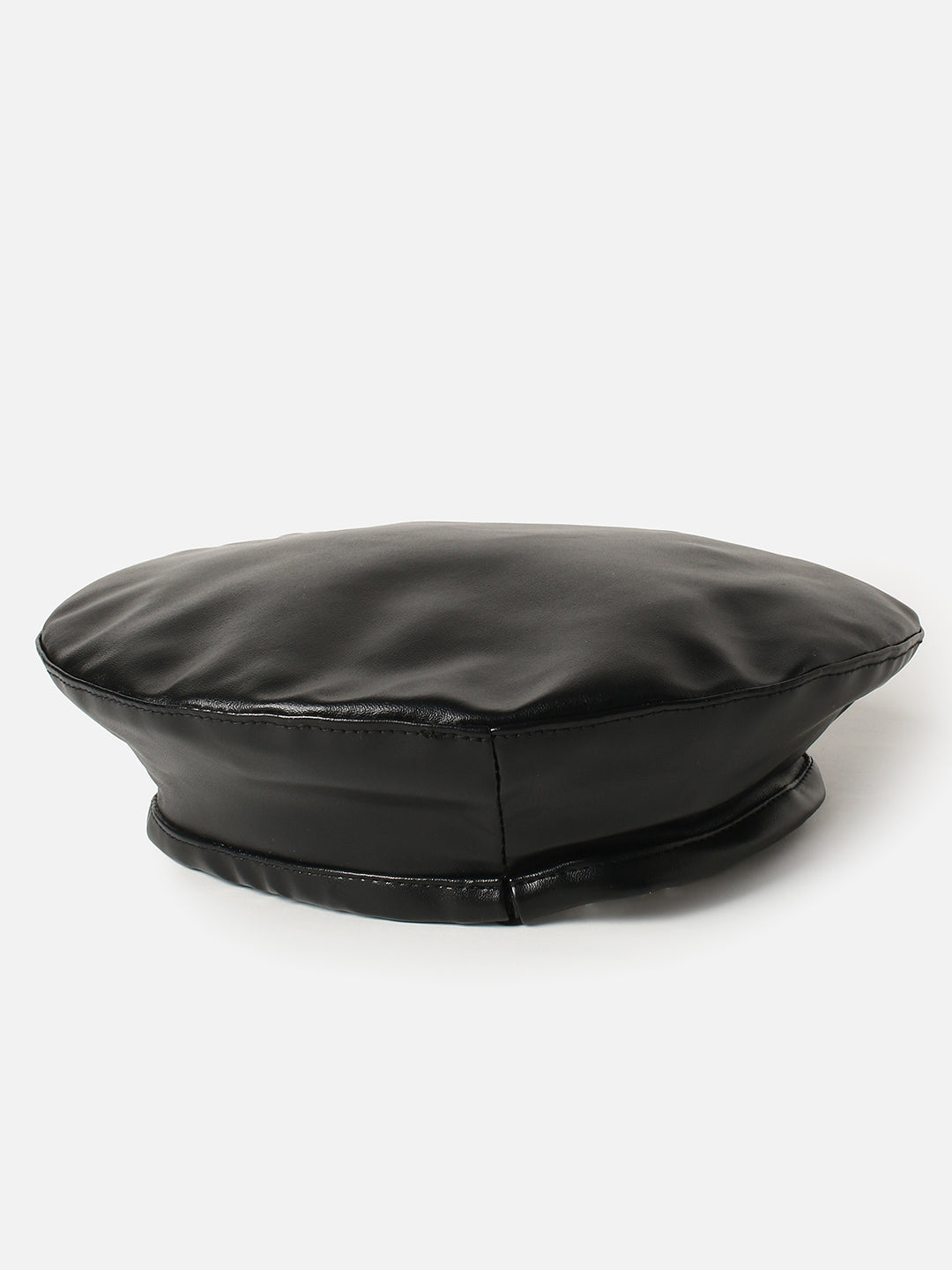 Women Solid Black Hat