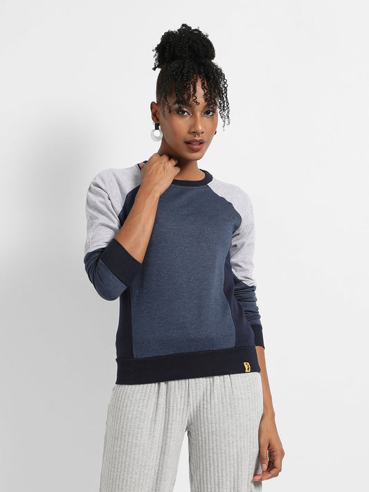 Raglan Sleeve Colourblock Sweatshirt