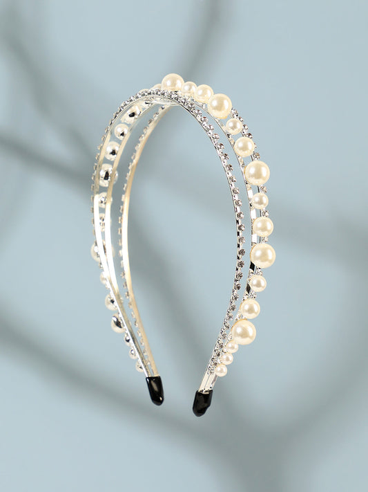 Silver-Plated Hairband