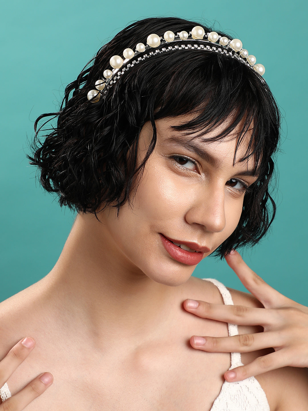 Silver-Plated Hairband