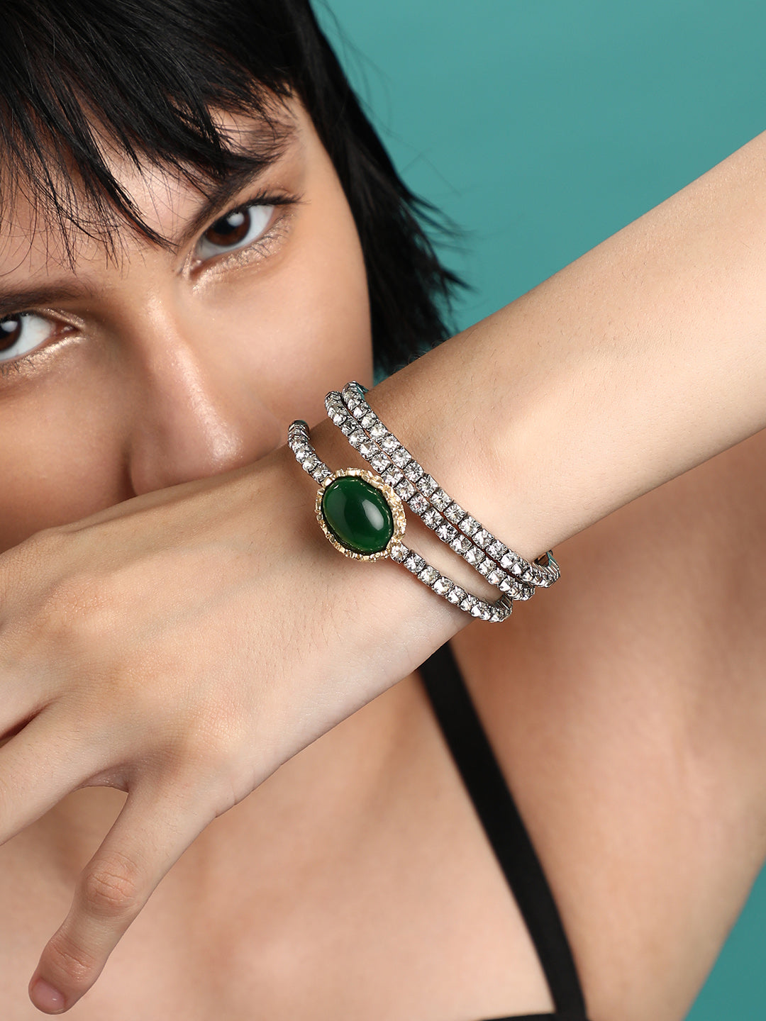 Silver-Plated Wraparound