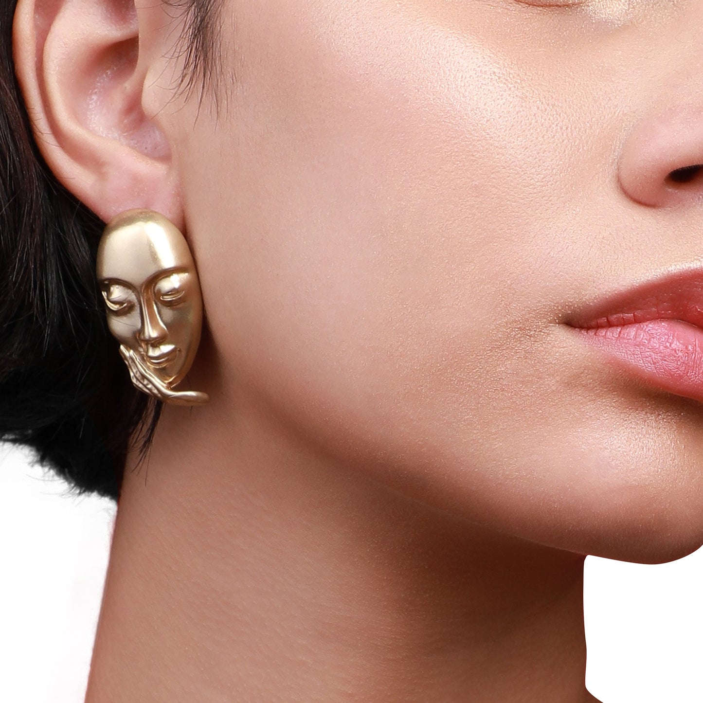 Gold-Plated Studs Earrings