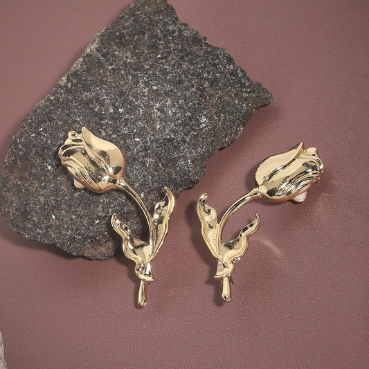 Gold-Plated Studs Earrings