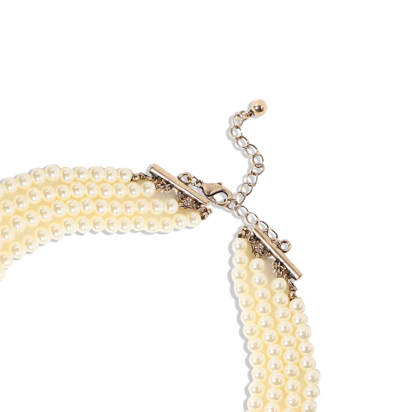 Gold-Plated Short Necklace Necklace