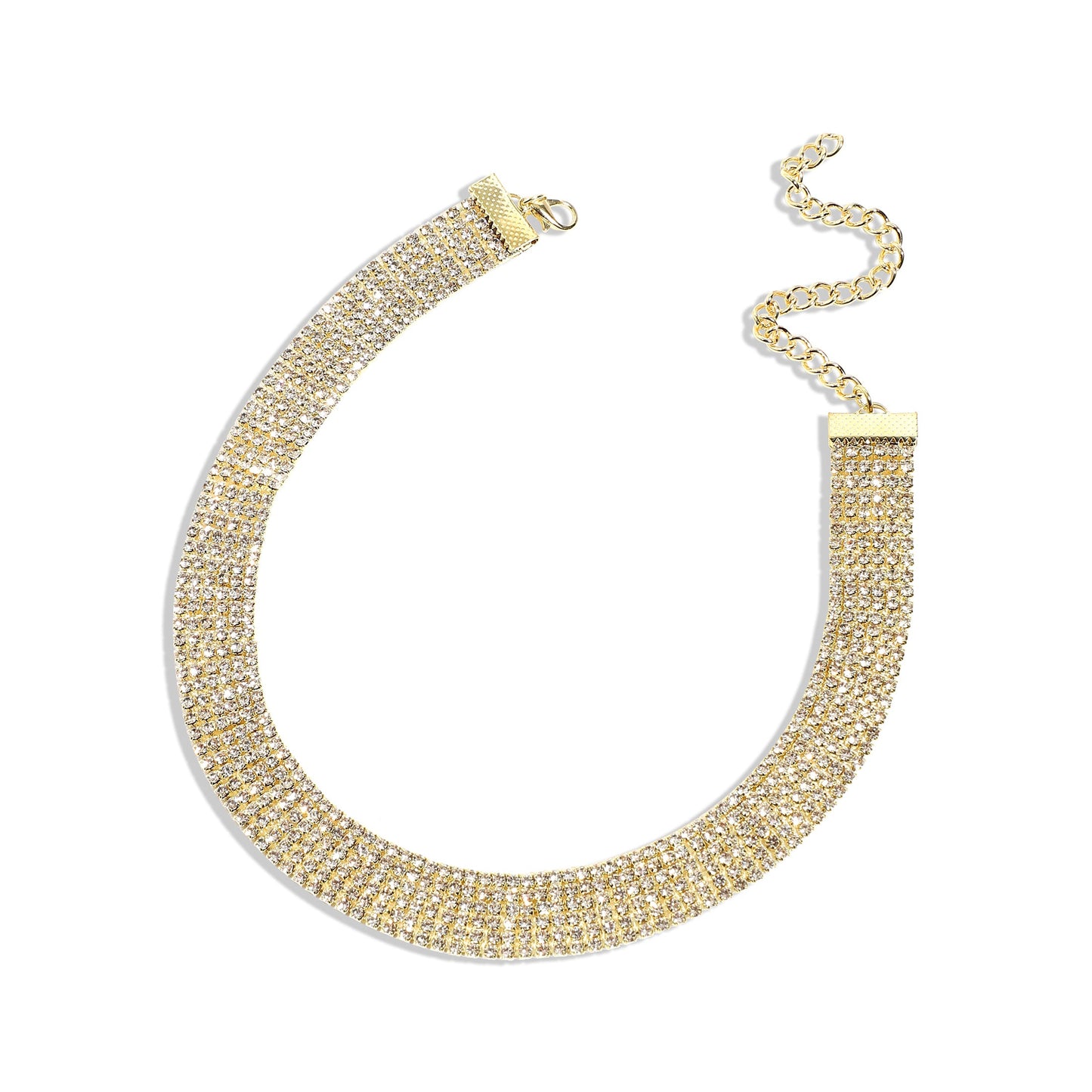 Gold-Plated Choker Necklace