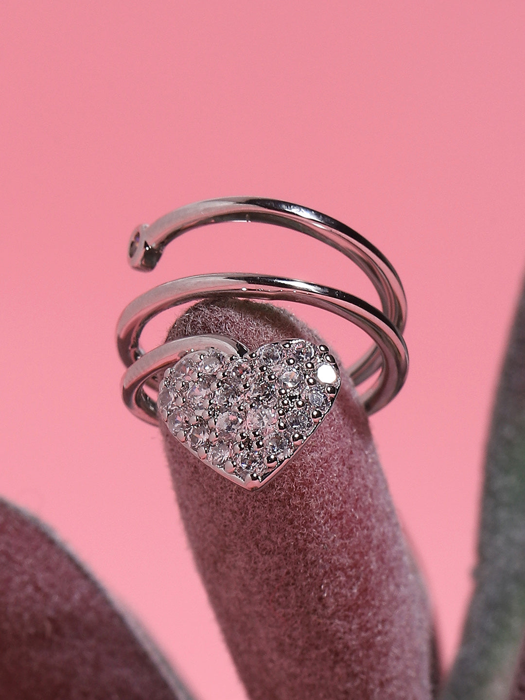 Gold-Plated Nail Ring