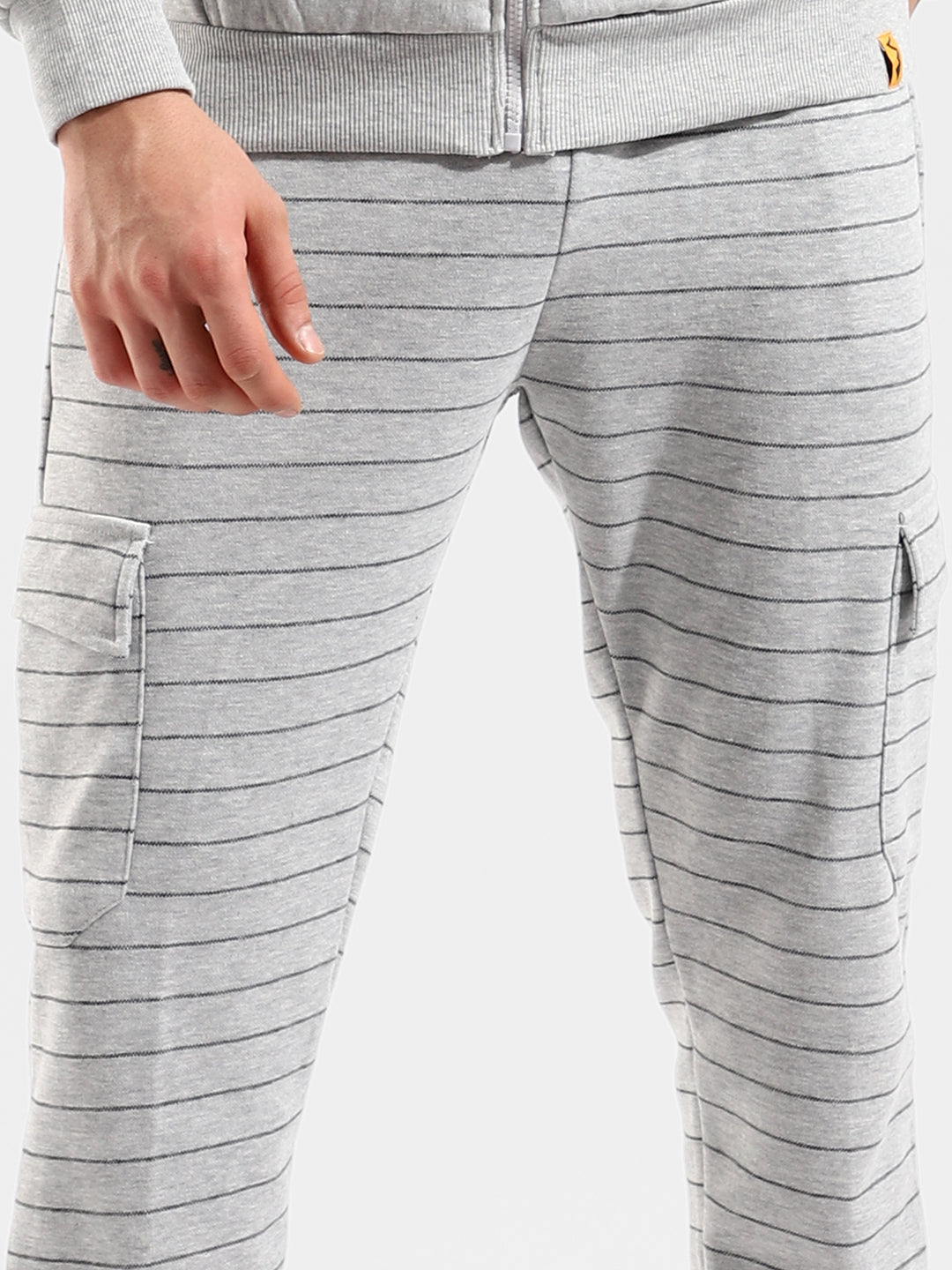 COTTON SOLID REGULAR FIT TRACKSUIT FOR CASUAL WEAR