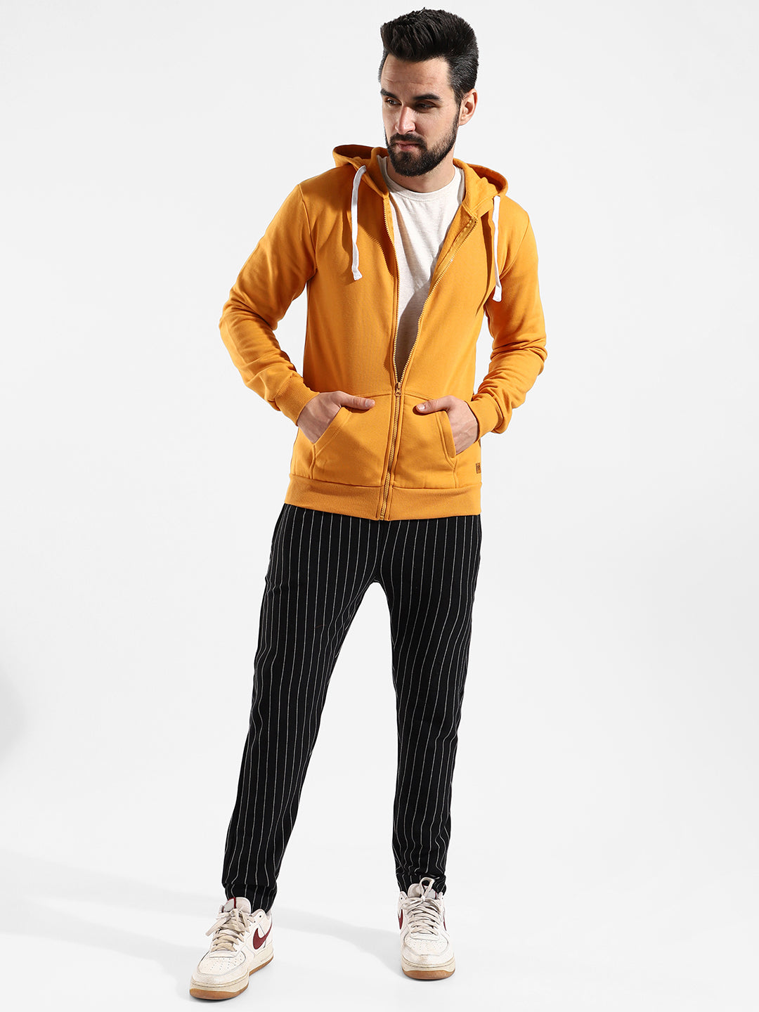 Cotton Solid Regular Fit Tracksuit For Casual Wear